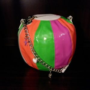*SOLD* Betsey Johnson Patent Leather Beach Ball